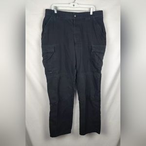 5.11 Tactical Series Men's Black Cargo Workwear Travel Pants sz XL (39.5-43)